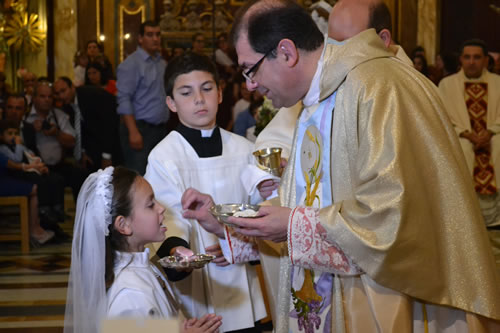 DSC_0149 Receiving First Holy Communion