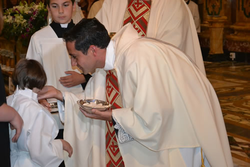 DSC_0142 Receiving First Holy Communion