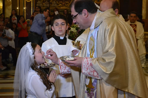 DSC_0151 Receiving First Holy Communion