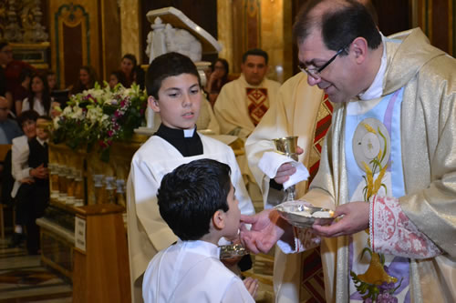 DSC_0162 Receiving First Holy Communion