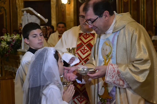 DSC_0170 Receiving First Holy Communion