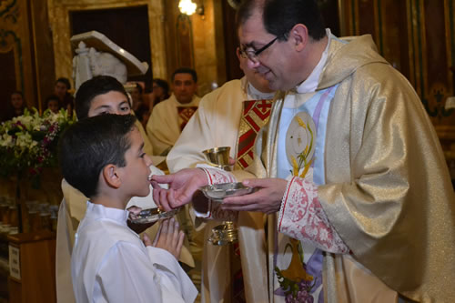 DSC_0160 Receiving First Holy Communion