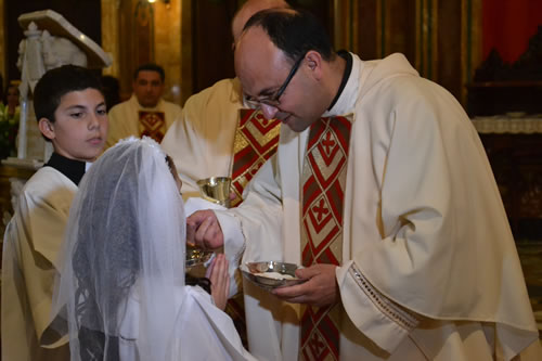 DSC_0159 Receiving First Holy Communion