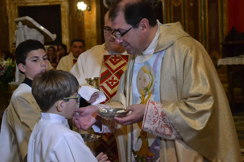 DSC_0169 Receiving First Holy Communion