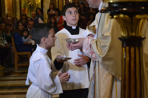 DSC_0175 Receiving First Holy Communion