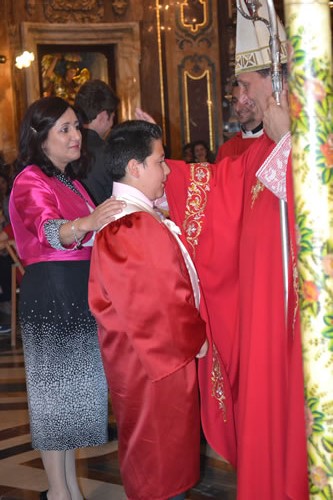 DSC_0068 Administering the Sacrament of Confirmation