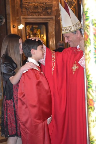 DSC_0084 Administering the Sacrament of Confirmation