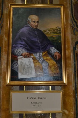 52 Xaghra Parish Priest Vincenz Cauchi 1760 - 1814