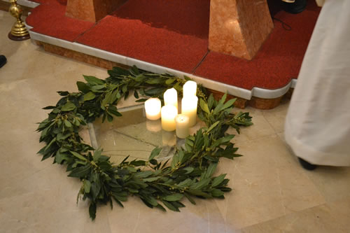 32 The sealed graves of the first three plague victims