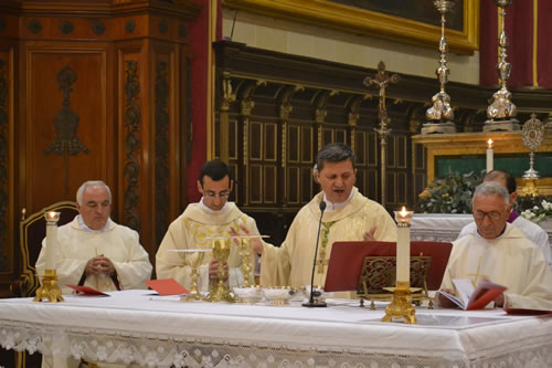 DSC_0185 Fr Daniel joins in the celebration of Mass