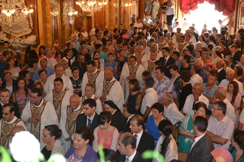 DSC_0066 Mass co celebrants in procession to High Altar