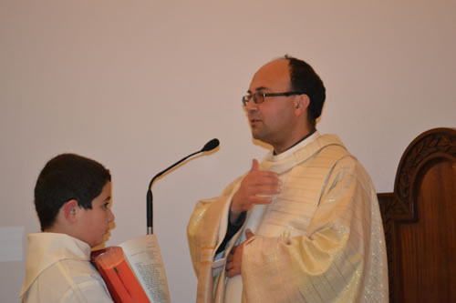 DSC_0013 Can Brian Mejlak, Kercem Parish Priest principal celebrant