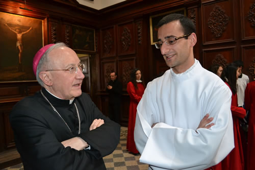 DSC_0006 Apostolic Nuncio with Deacon Daniel Sultana