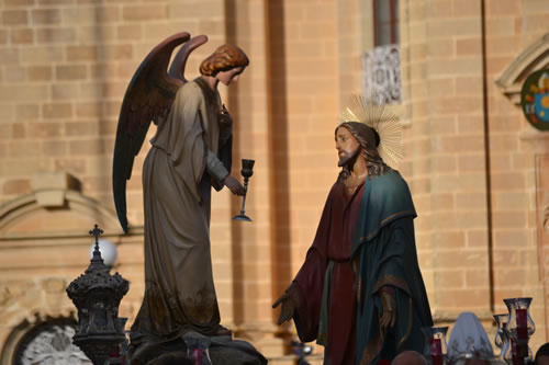 DSC_0025 Angel conforts Jesus in Gethsemani