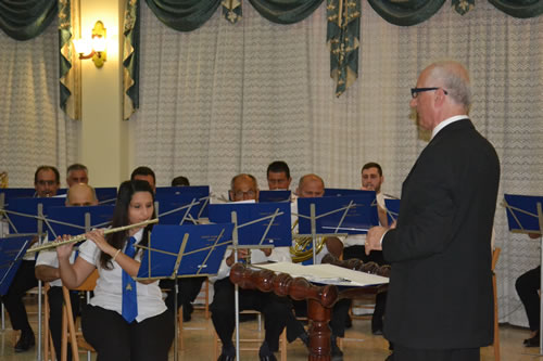 DSC_0448 Victory Band playing the National Anthem