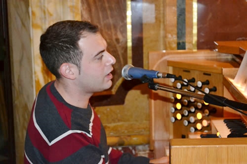 DSC_0130 Mr Ivan Attard on the Organ