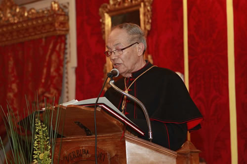 _MG_7407 Curia Chancellor reads the decree of appointment