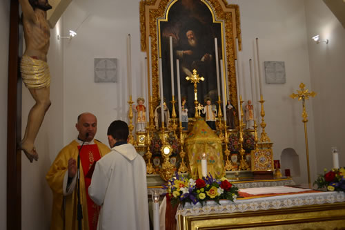 DSC_0768 Rector Can John Sultana celebrating Mass