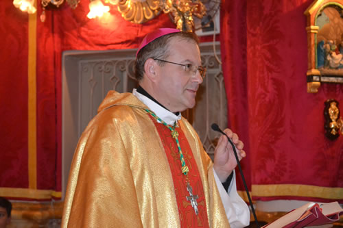 DSC_0047 Bishop Bugeja delivers the Homily