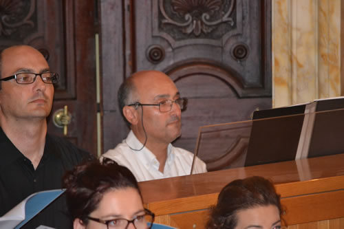 DSC_0048 Organist Ronald Camilleri