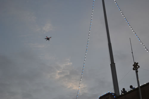 DSC_0074 Drone flies overhead