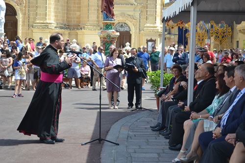 DSC_0441 Archpriest Mgr C Refalo delivering his speech