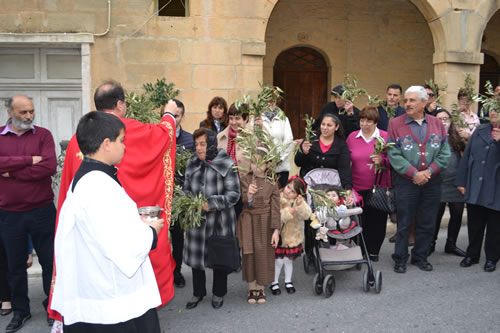 DSC_0359 Sprinkling Holy Water on olive branches