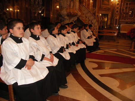 A3 Altar Boys in nave