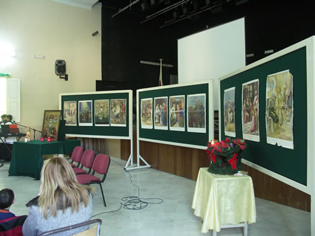 A4 Posters depicting scenes from the Nativity