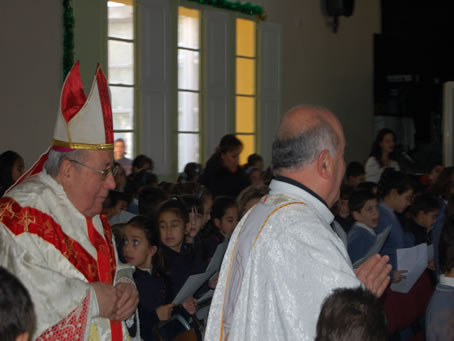 B3 Can A Refalo, Spiritual director accompanies Bishop