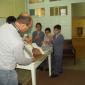 28 NOV 08 SCHOOL CHILDREN TUTORED IN CRIB MAKING