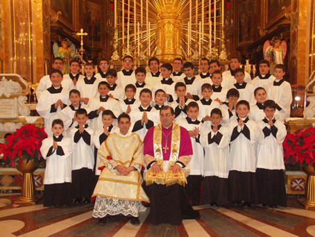 G6 all the altar boys of the Basilica