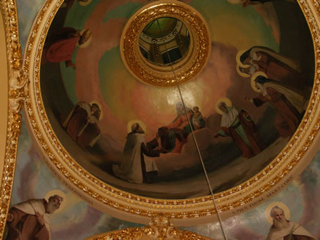 I7 Restored painting in Chapel cupola