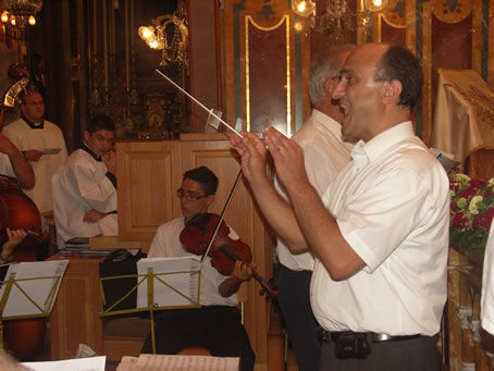 G5 Orchestra Director Mr Ronald Camilleri