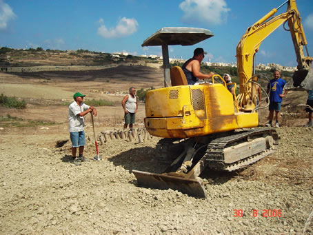 A3 Carol trenching the zone