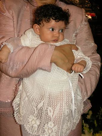 A9 Baby Mariah soon after baptism