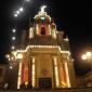 G4 Nazzarenu Church illuminated for the Festa