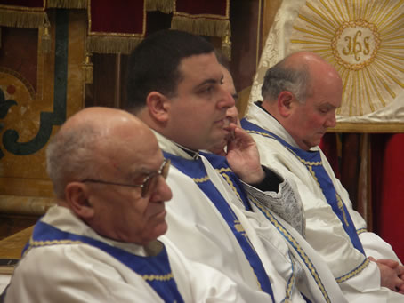 G9 Canons J. Refalo Rapa, Jos. Sultana, John Bartolo, Ant Refalo.