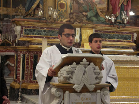 G8 Seminarian Jos Curmi - the Psalms