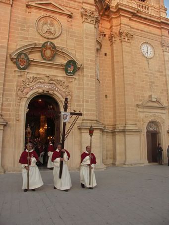 A4 start of procession