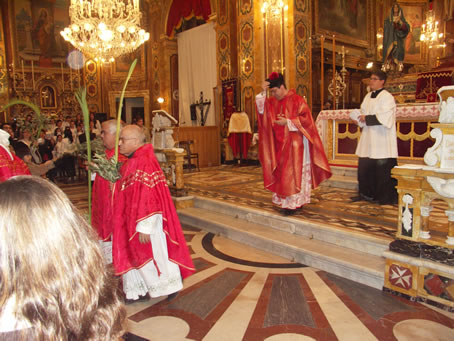 K5 In procession to the Sacristy