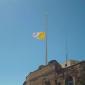 A5 Flag flies at half mast on Parish Offices