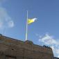 A3 Flag at half mast on Parish Office