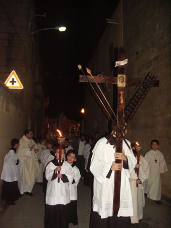 C3 Altar boys lead the procession