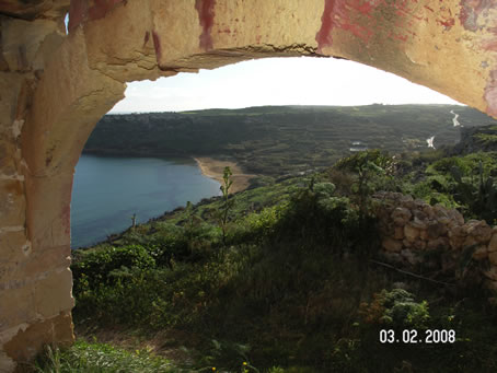 B8 Ramla as seen from inside the stable