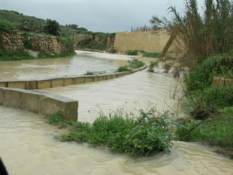 A6 Road and valley one waterway