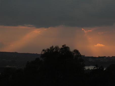 A6 Sunset as seen fro tal-Qacca