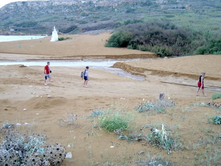 Ramla - still tourists were there 