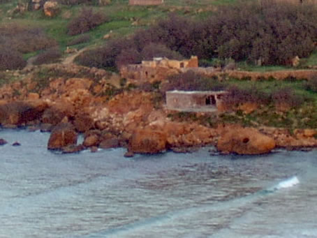 The fougasse from Calypso cave